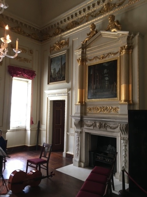 Interior of Marble Hill House, Upper Room